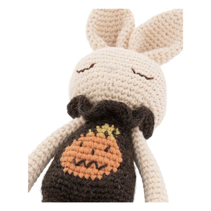 Peluche Conejo Calabaza | Blanco- Imagen del producto n°3