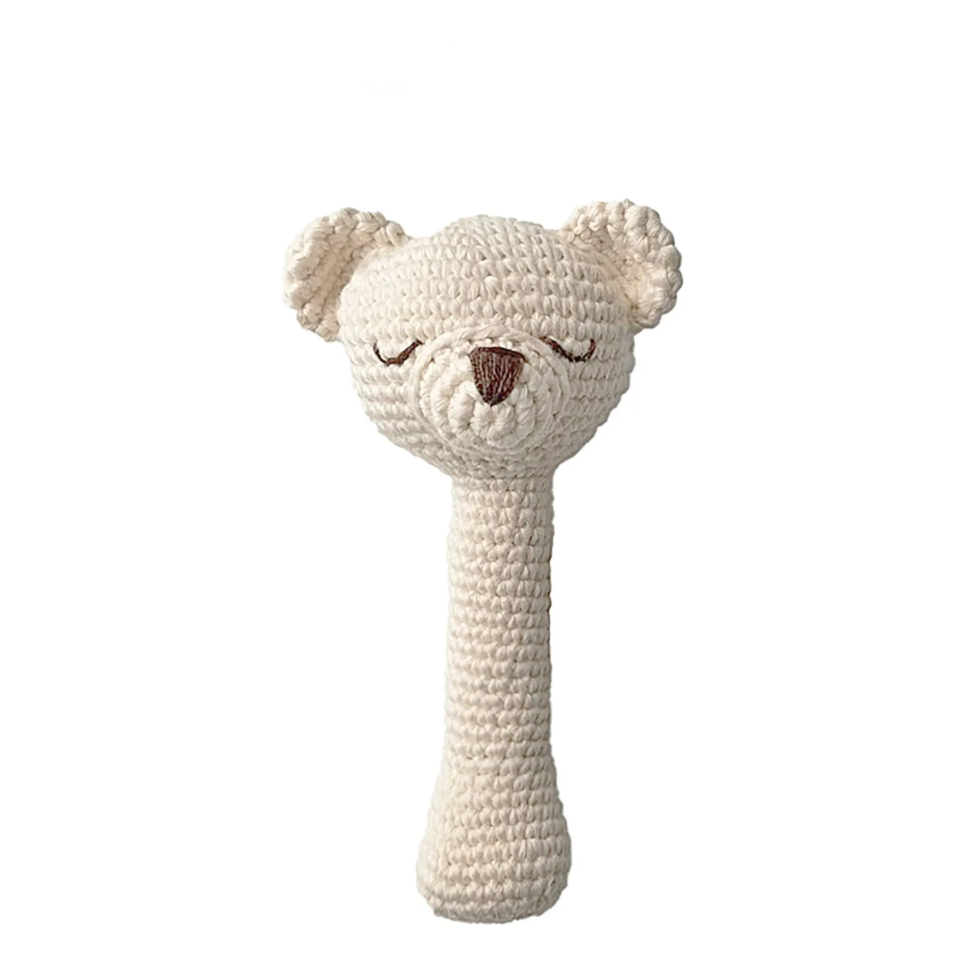 Patti Oslo - Hochet Ours Polaire - Blanc | Smallable