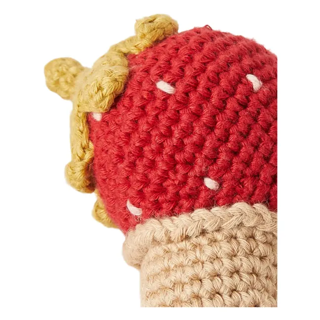 Hochet Fraise | Rouge