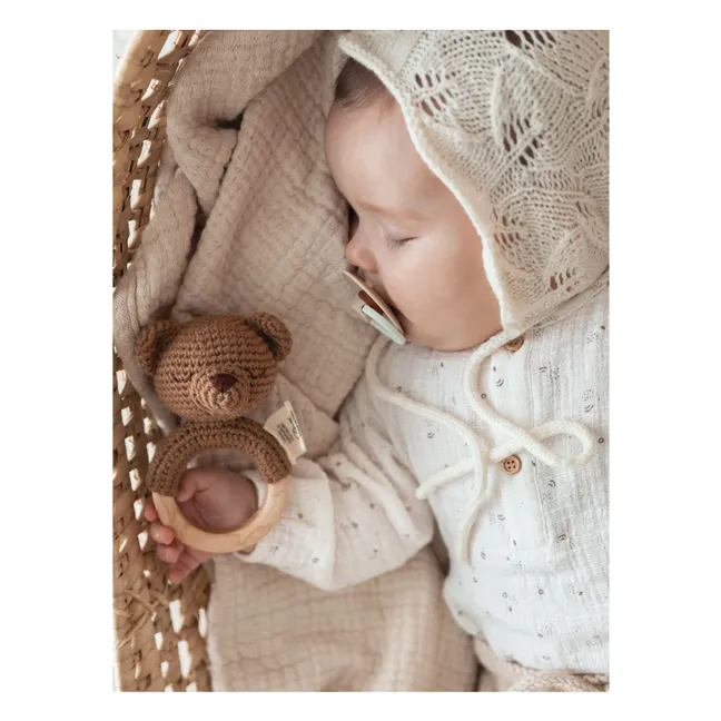 Bo l'Ourson teething ring | Brown