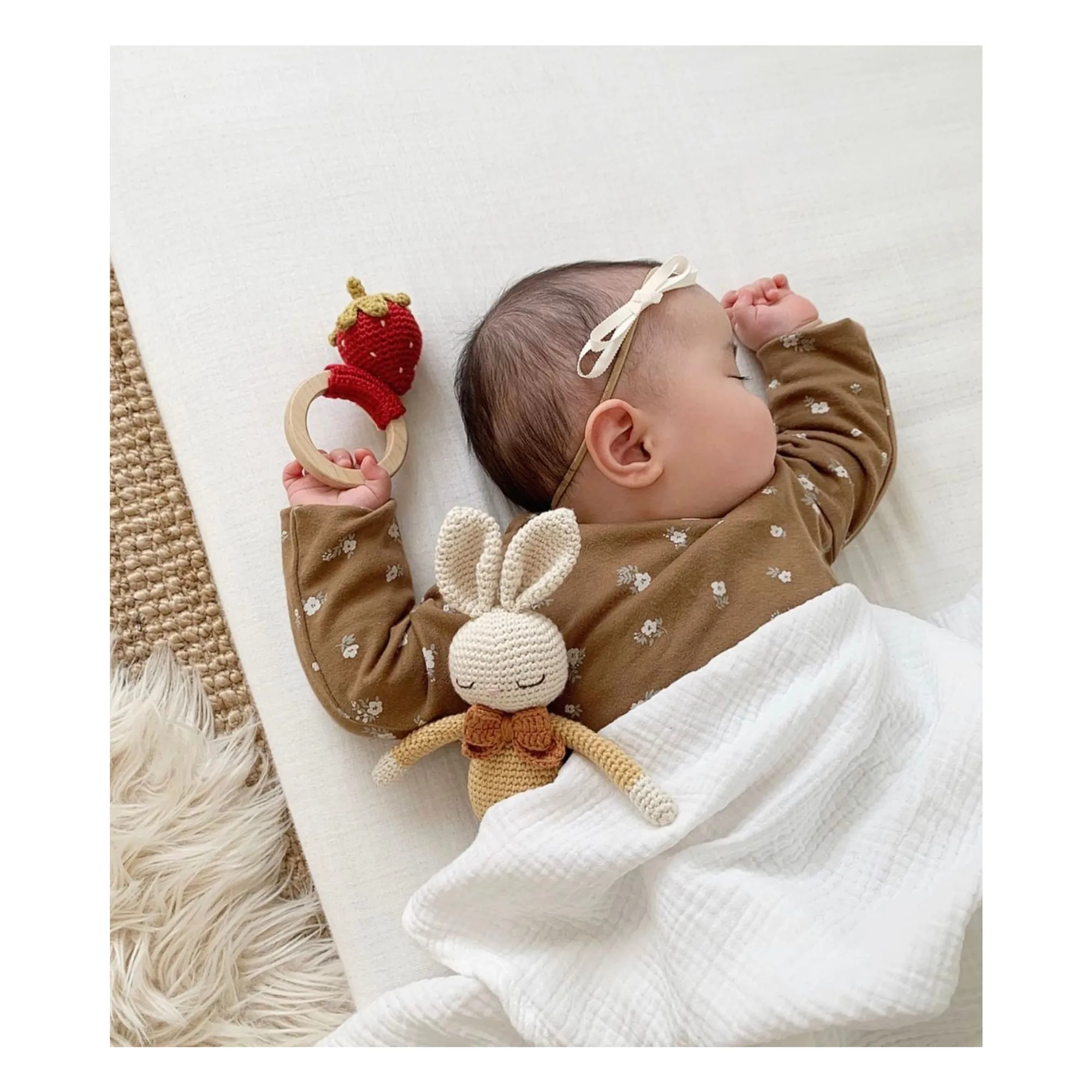 Patti Oslo - Anneau de dentition Fraise (Patti Oslo) - Image 1