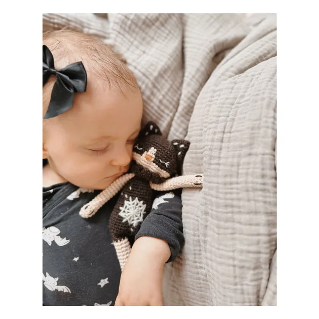 Lienzo Doudou Cat | Negro