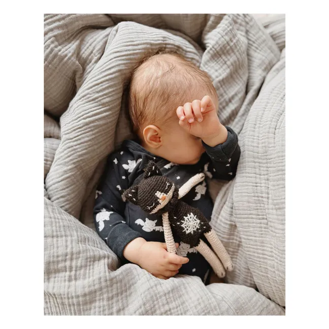 Doudou Cat Canvas | Black