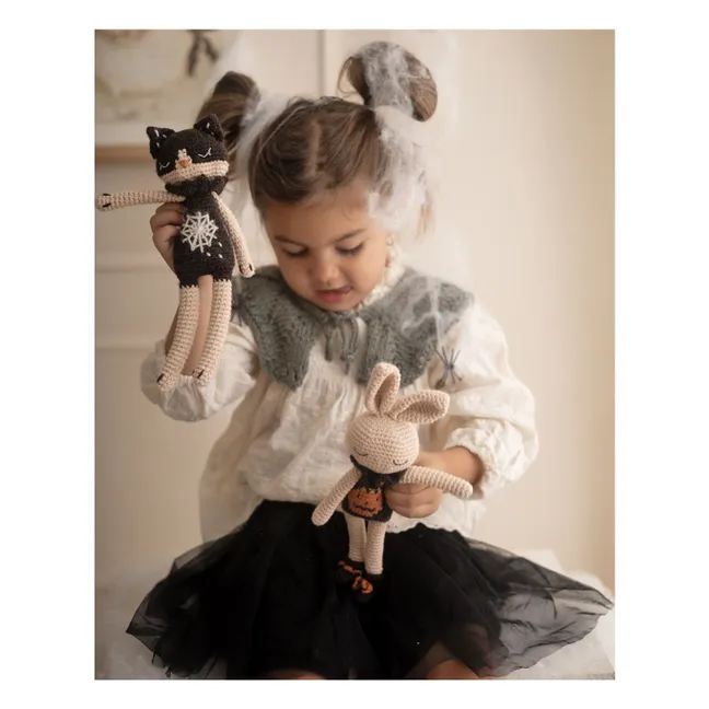 Lienzo Doudou Cat | Negro