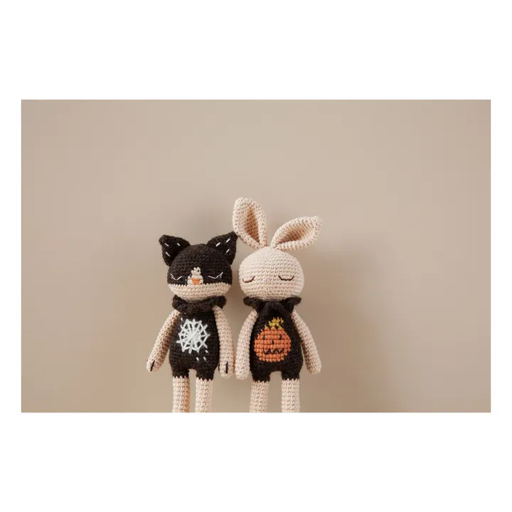 Peluche Conejo Calabaza | Blanco- Imagen del producto n°5