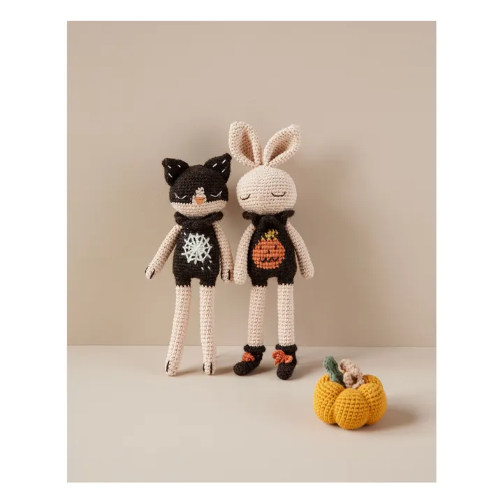 Peluche Conejo Calabaza | Blanco- Imagen del producto n°9