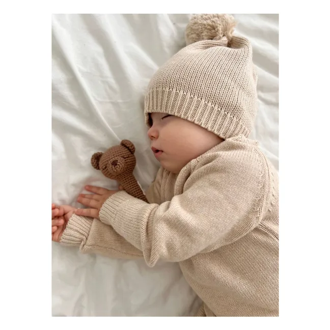 Bo l'Ourson rattle | Brown