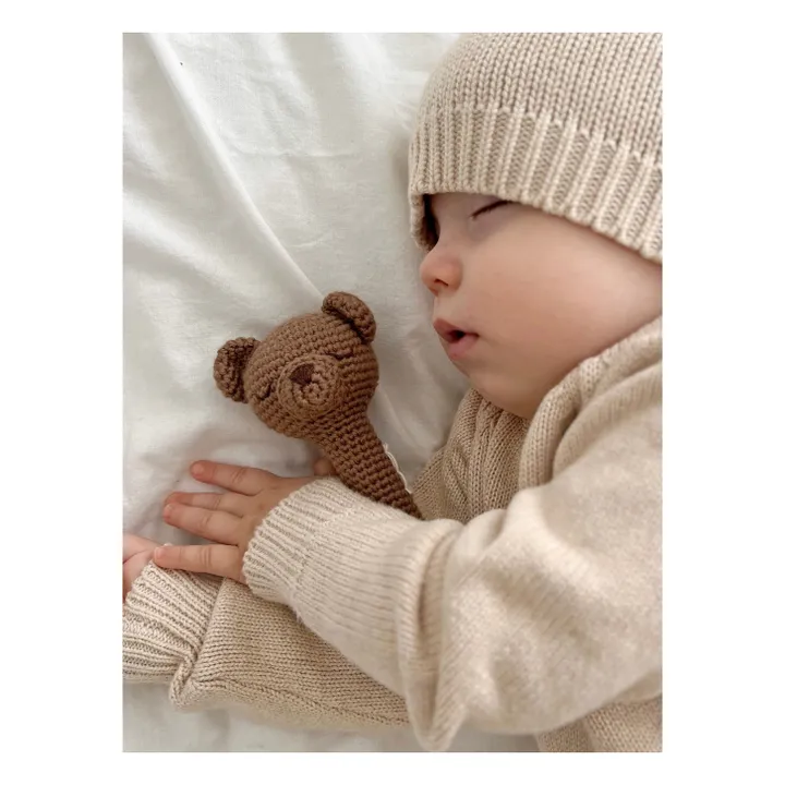 Sonajero Bo l'Ourson | Marrón- Imagen del producto n°3