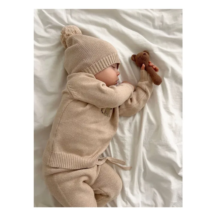 Sonajero Bo l'Ourson | Marrón- Imagen del producto n°1