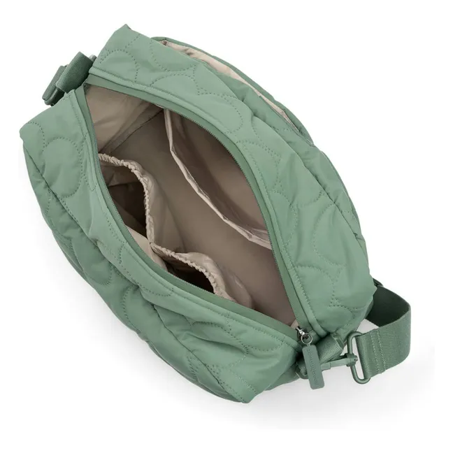 Gepolsterte Tasche für Kinderwagen | Grün