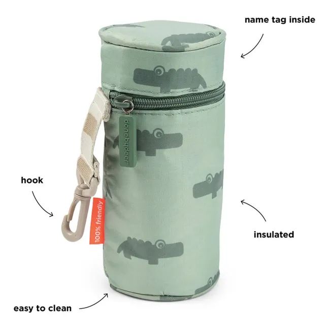 Croco cooler bag | Green