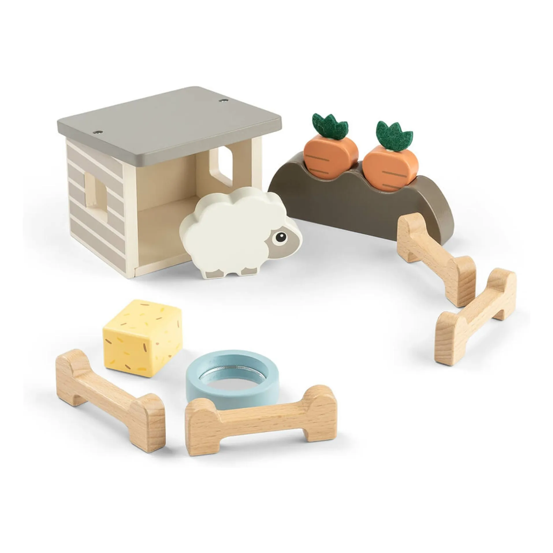 Done By Deer Sand Sheepy Wooden Enclosure