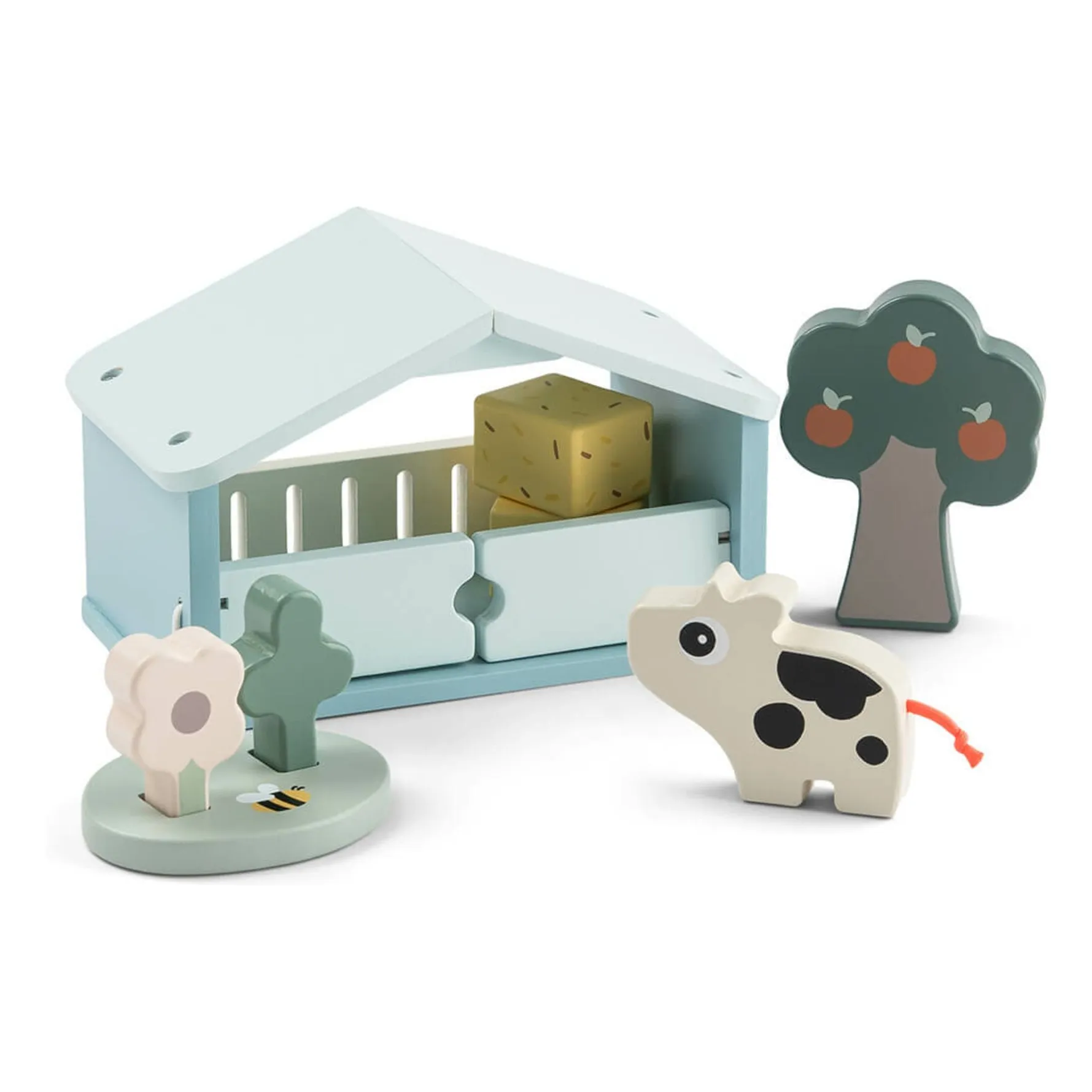 Done By Deer Orange Dotti Wooden Barn