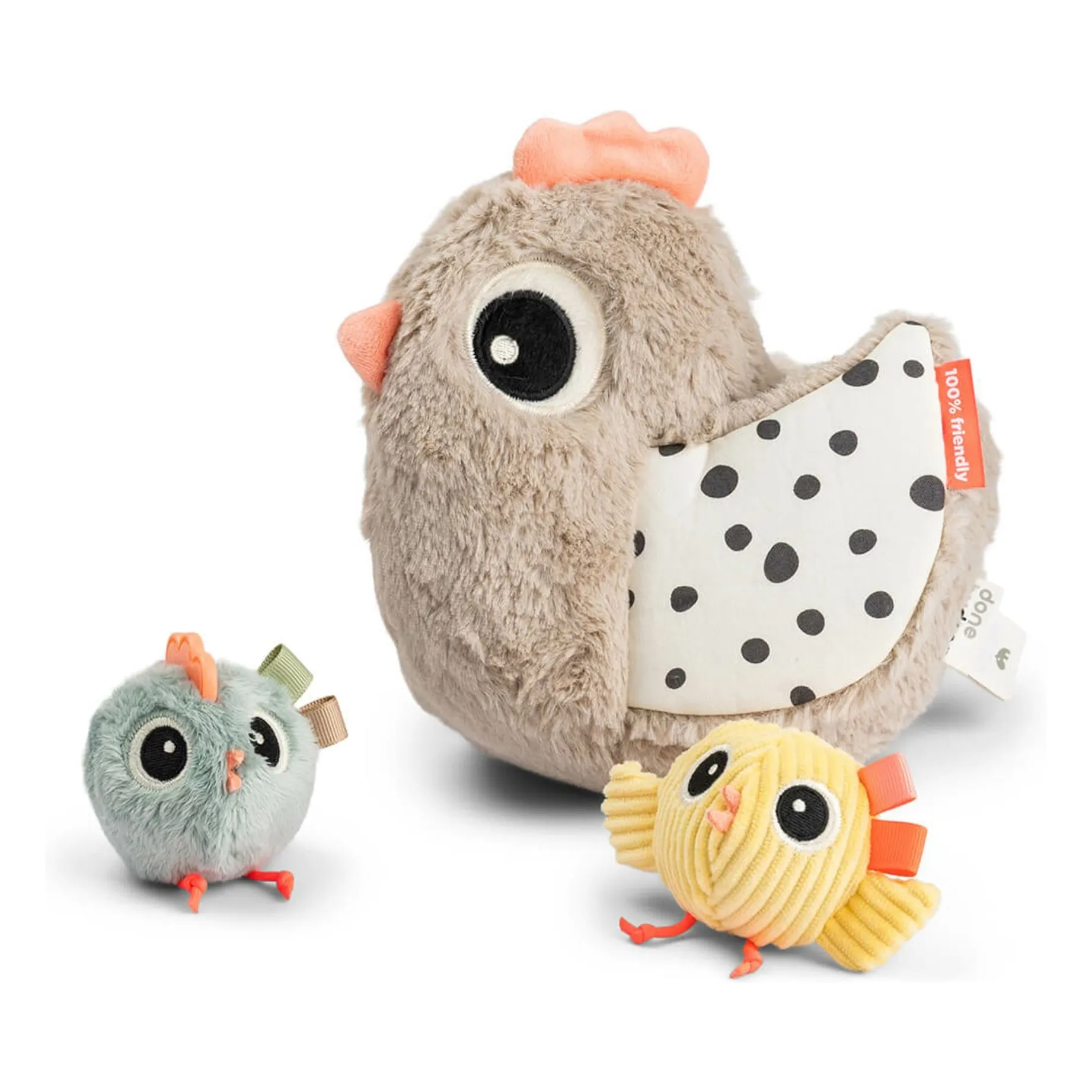 Done By Deer Sand Clucky Hide-And-Seek Toy