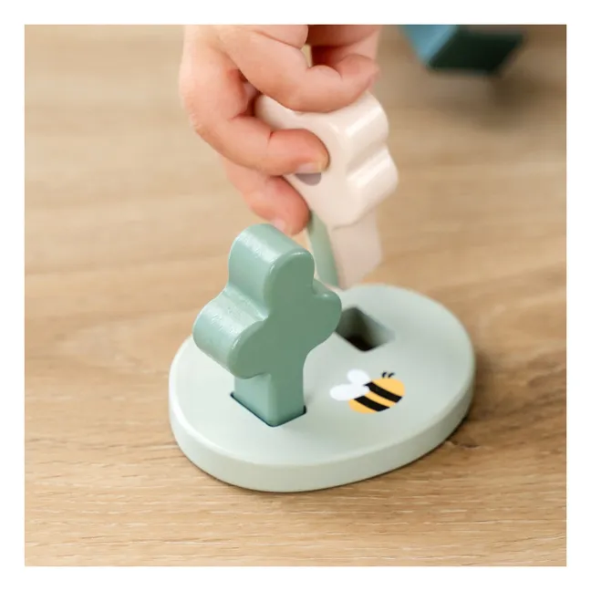 Etable en bois Dotti | Orange