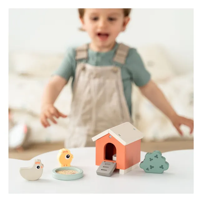 Poulailler en bois Clucky | Bleu