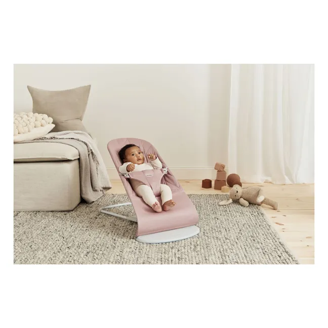 Transat Bliss en coton matelassé Pétale | Rose