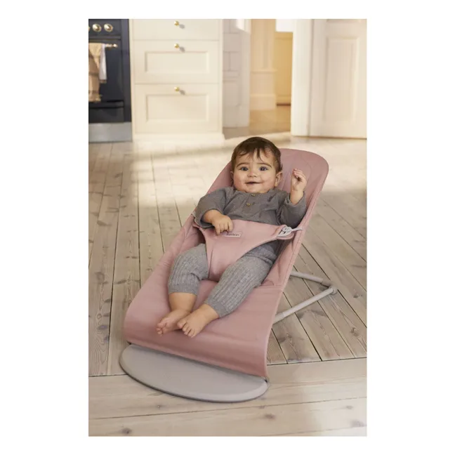 Transat Bliss en coton matelassé Pétale | Rose