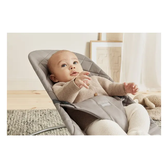Bliss deckchair in quilted cotton | Sand