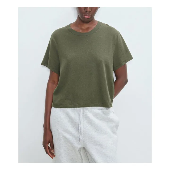 Camiseta Loose Ypawood | Verde bosque- Imagen del producto n°2