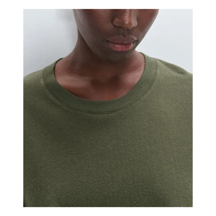 Camiseta Loose Ypawood | Verde bosque- Imagen del producto n°4