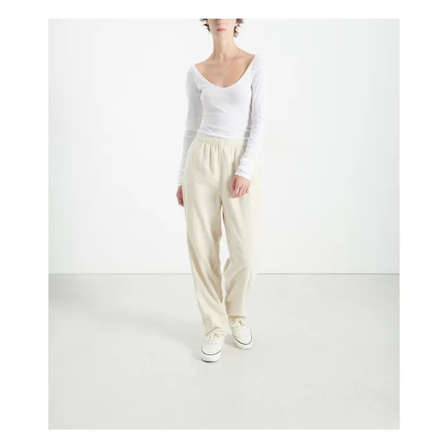 Pantalones de pana Padow | Crudo