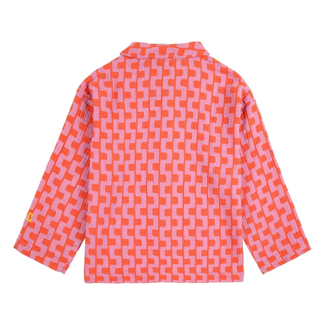 Pyjama Kette Bio-Baumwolle | Rosa