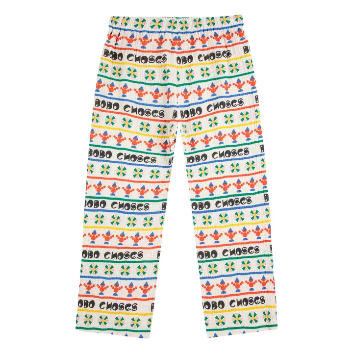 Pyjama Bobo Coton Bio | Ecru- Image produit n°6