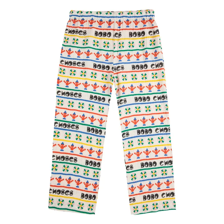 Pyjama Bobo Coton Bio | Ecru- Image produit n°5