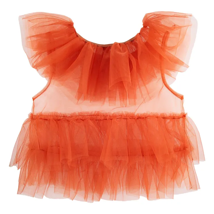 Top Tulle | Orange- Image produit n°3