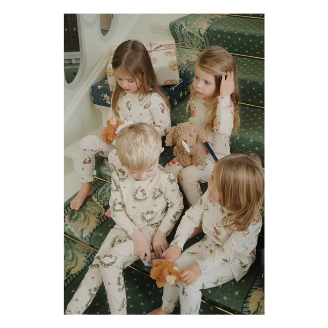 Pyjama Lunes Organic Cotton | Ecru