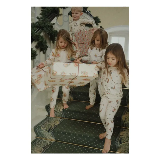 Pyjama Lunes Organic Cotton | Ecru