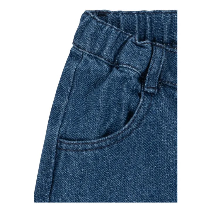 Jean Flare Elba Coton Bio | Bleu- Image produit n°2