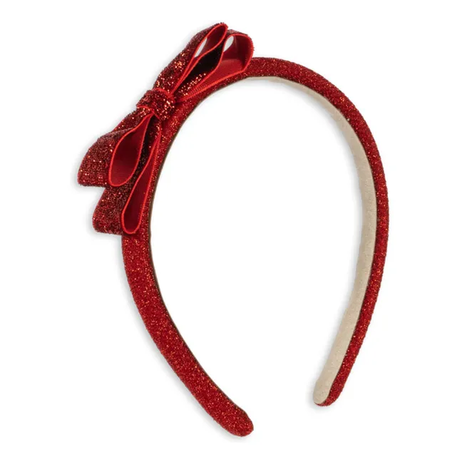 Glitter headband | Red