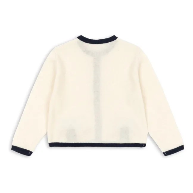 Alette Wool Cardigan | Ecru