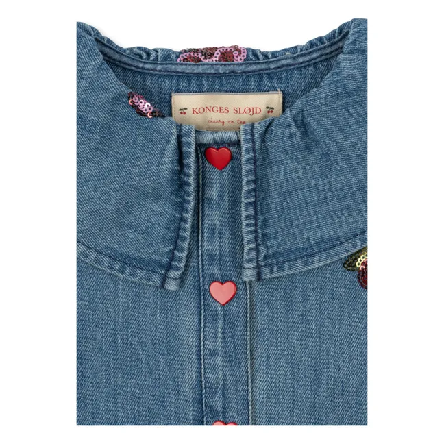 Veste en Jean Magot Coton Bio | Bleu