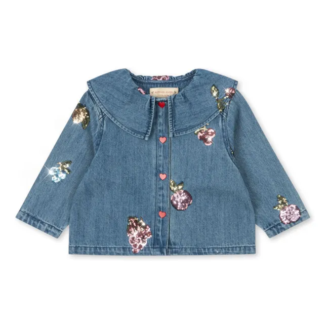 Jeansjacke Magot Bio-Baumwolle | Blau