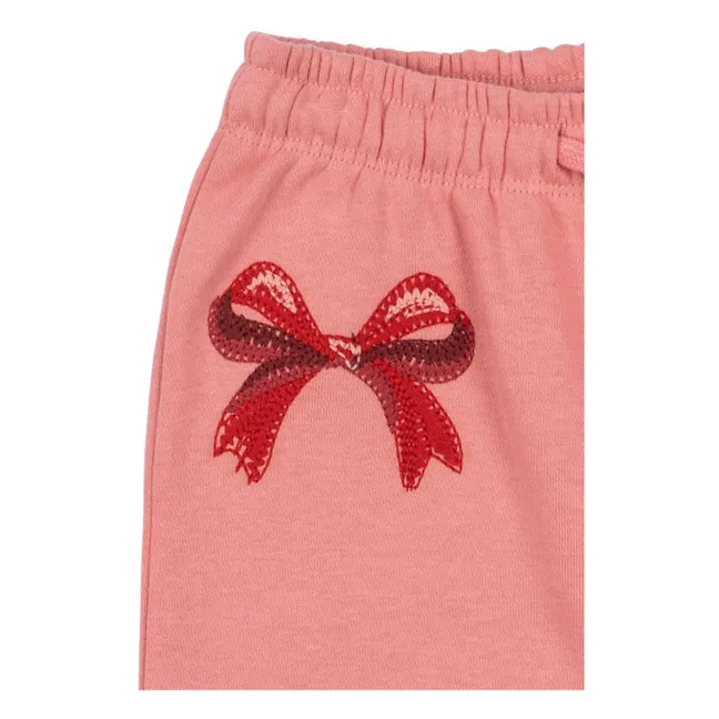 Lou Knots Organic Cotton Jogger | Pink