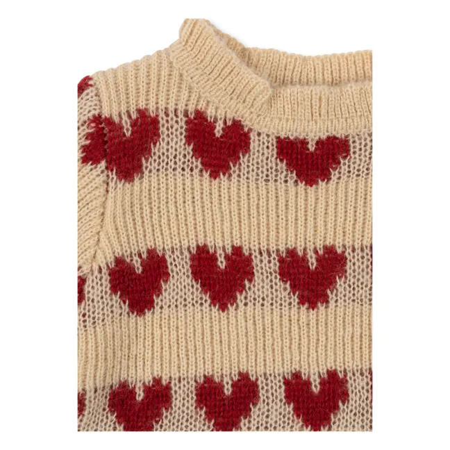 Laula Alpaca wool sweater | Beige