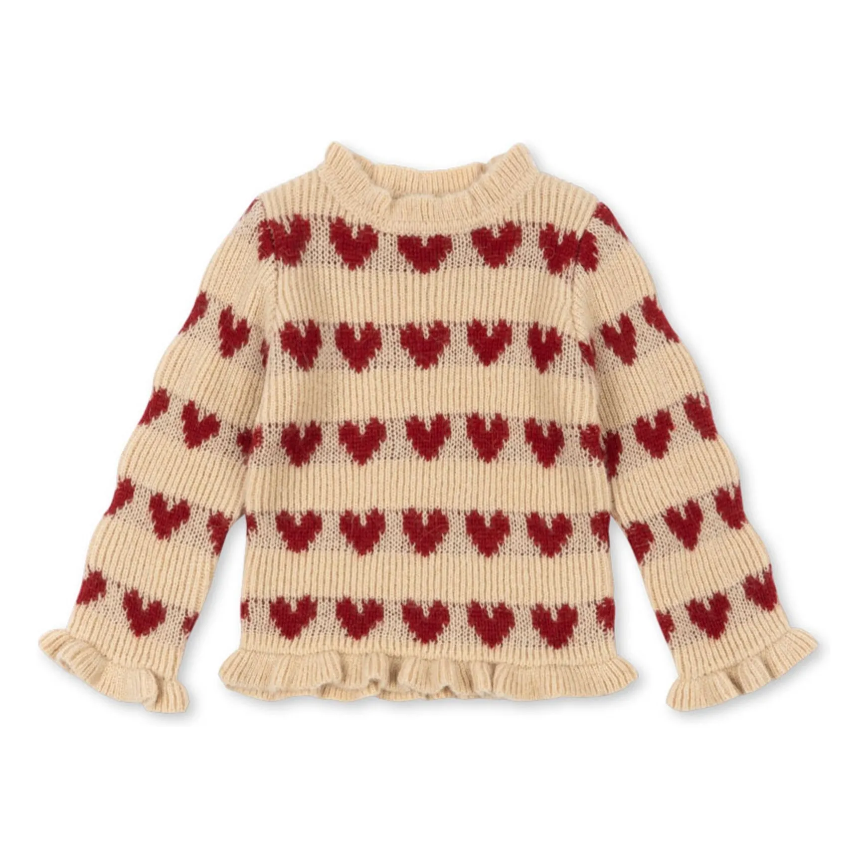 Konges Sløjd - Pull Laula Laine d'Alpaga - Beige | Smallable