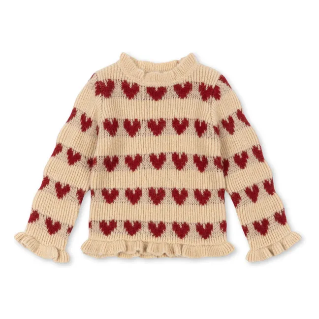 Laula Alpaca wool sweater | Beige