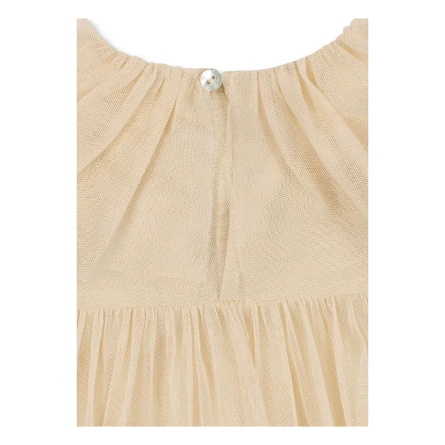 Robe Bow Tulle | Ecru