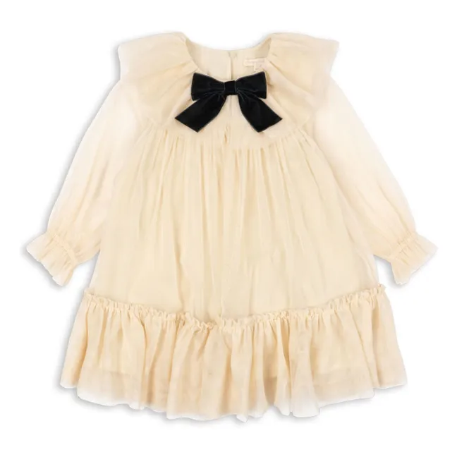 Robe Bow Tulle | Ecru