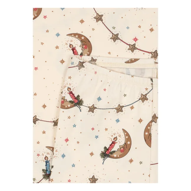 Pyjama Lunes Organic Cotton | Ecru