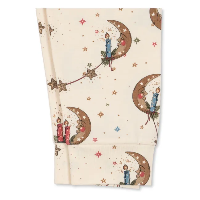 Pyjama Lunes Organic Cotton | Ecru