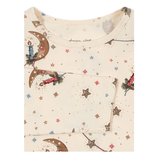 Pyjama Lunes Organic Cotton | Ecru