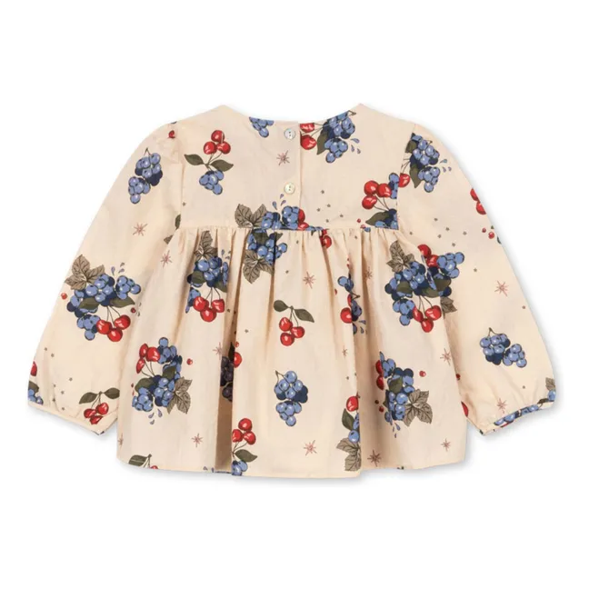 Avi Organic Cotton Blouse | Cream