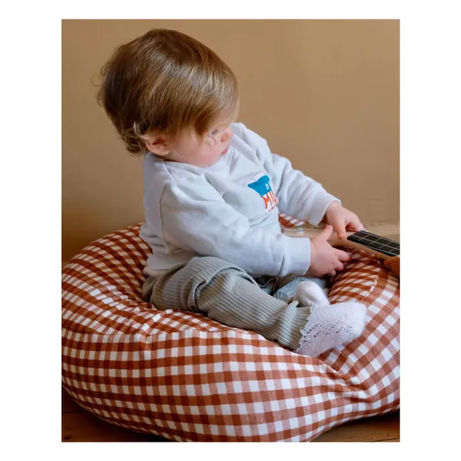 Housse pour nid bébé multi-usage Vichy | Caramel