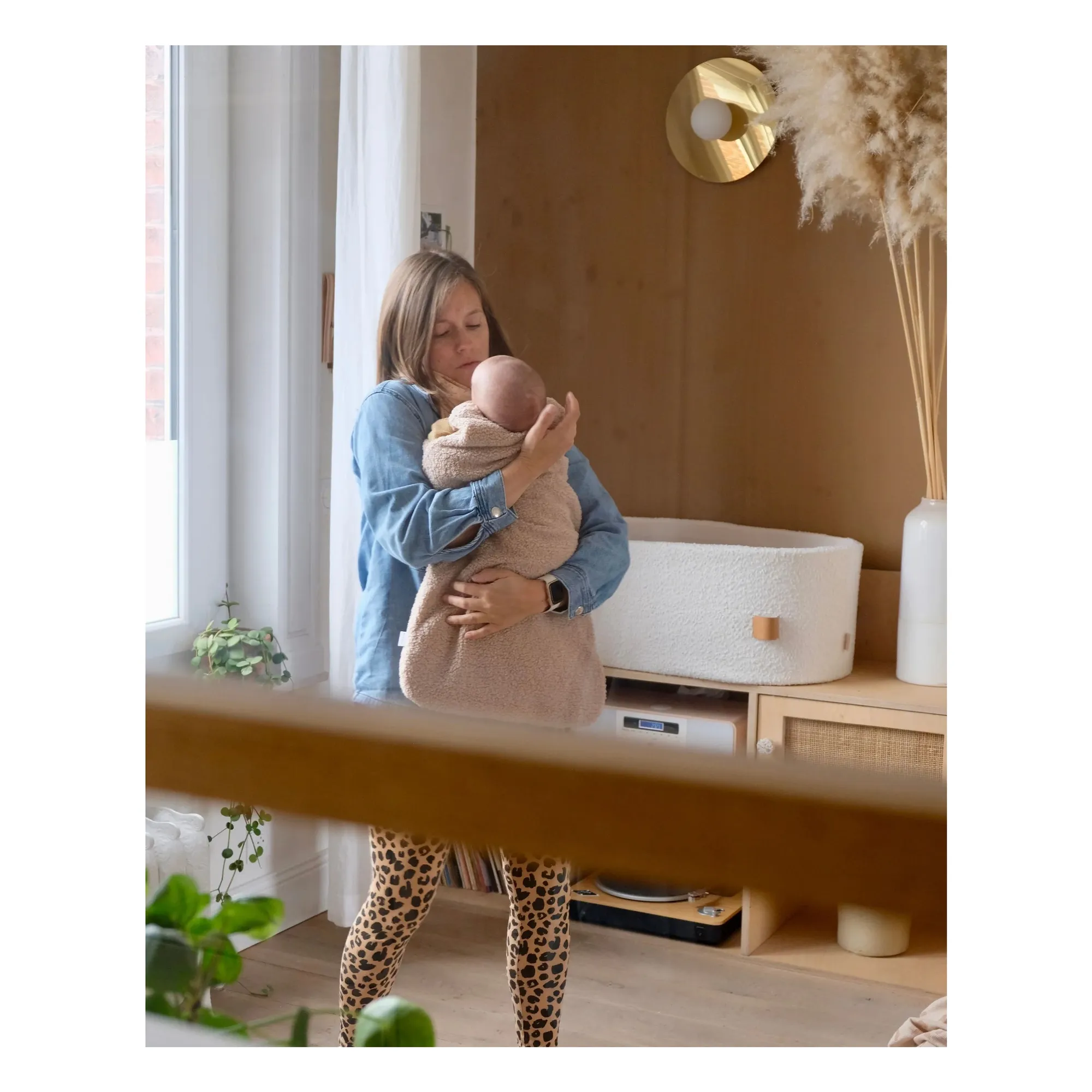 Tante Reine - Gigoteuse en coton bio Teddy (Tante Reine) - Image 1