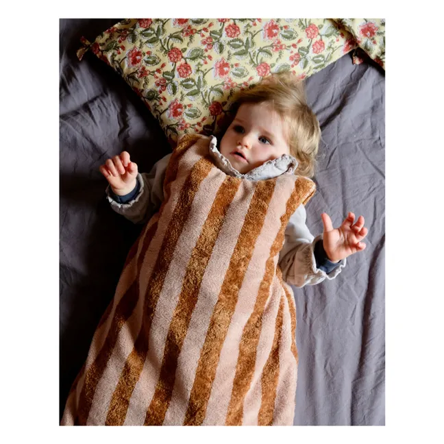 Mocha Latte organic cotton sleeping bag